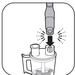PHILIPS HR2684 - Utilisation de l'ensemble lames du robot de cuisine (HR2685 uniquely) - 3