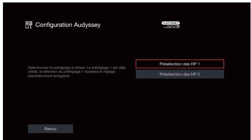 DENON AVCX4800H - Effectuez le paramétrage de Audyssey Dynamic EQ® et Audyssey Dynamic Volume®. - 4