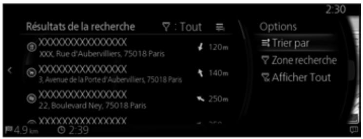 MAZDA CX-30 (2019) Système de navigation - REMARQUE - 2