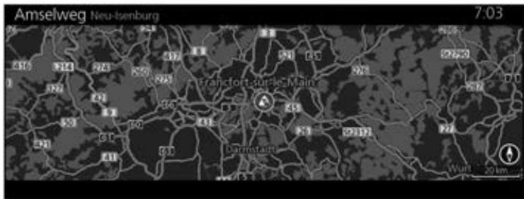 MAZDA CX-30 (2019) Système de navigation - (Lors de la vérification des détails sur les événements concernant la circulation depuis l'écran carte) - 1