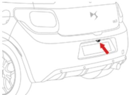 DS Automobiles DS3 Phase 3 (2016-2019) - Caméra de recul - 1
