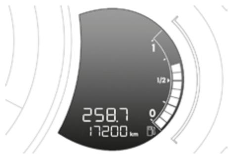 DS Automobiles DS3 Phase 3 (2016-2019) - Indicateur d'entretien - 1