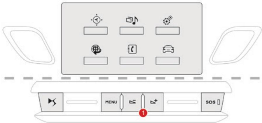 DS Automobiles DS3 Phase 3 (2016-2019) - Services Connectés. - 1