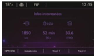 DS Automobiles DS3 Phase 3 (2016-2019) - Menus - 12