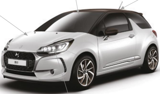 DS Automobiles DS3 Phase 3 (2016-2019) - Active City Brake - 2