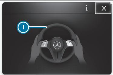Mercedes-Benz Classe E Break (2023) - Fonctionnement de l'assistant d'arrêt d'urgence actif - 1
