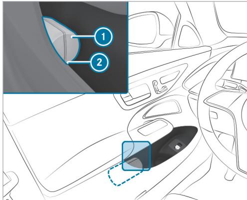 Mercedes-Benz Classe E Break (2023) - Retrait du gilet de sécurité - 1