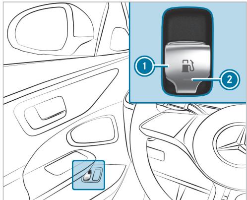Mercedes-Benz Classe E Break (2023) - Purge du réservoir de carburant (vehicules hybrides rechargeables équipés d'un moteur à essence) - 1