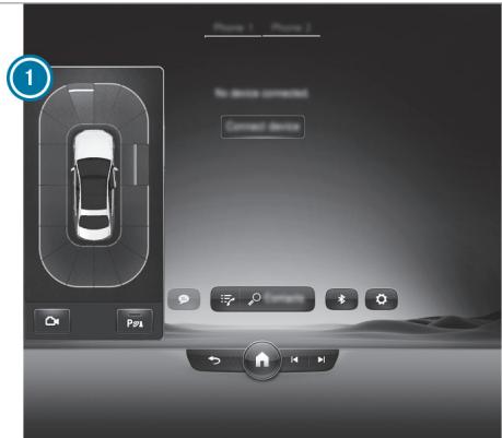 Mercedes-Benz Classe E Break (2023) - Affichages sur I'ecran central - 4