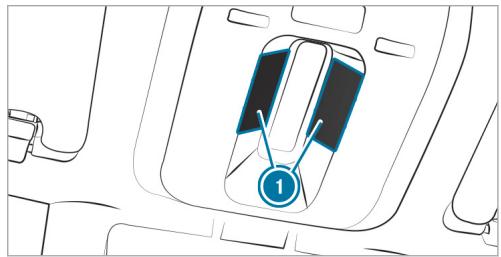 Mercedes-Benz Classe E Break (2023) - Vue d'ensemble de l'assistantant interieur MBUX - 1