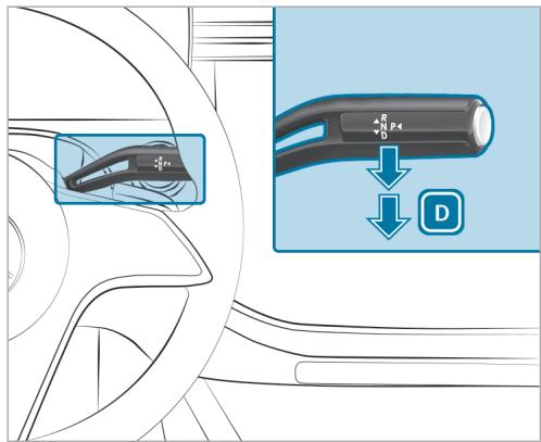 Mercedes-Benz Classe E Break (2023) - A ATTENTION Risque d'accident en cas de passage de rapport inapproprié - 1