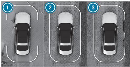 Mercedes-Benz Classe E Break (2023) - Affichages sur I'ecran central - 1