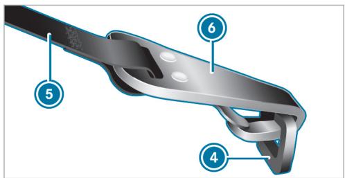 Mercedes-Benz Classe E Break (2023) - Fixation du dispositif Top Tether - 2
