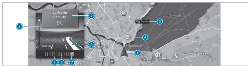 Mercedes-Benz Classe E Break (2023) - Modification de l'échelle de la carte sélectionnée - 1