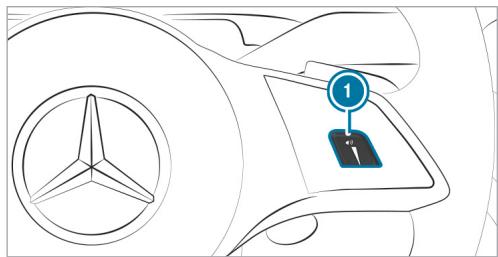 Mercedes-Benz Classe E Break (2023) - Réglage avec la touche - 1