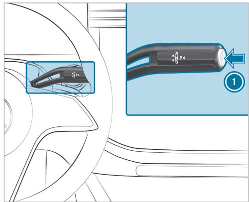 Mercedes-Benz Classe E Break (2023) - Passage dans la position parking P - 2