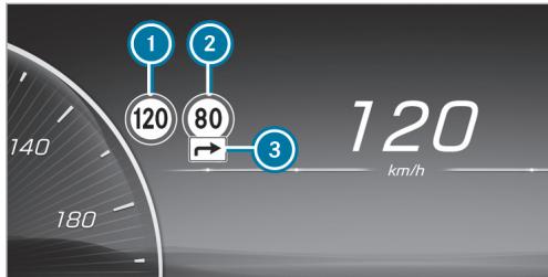 Mercedes-Benz Classe E Break (2023) - Affichages sur I'ecran conducteur - 1