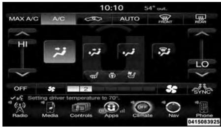 JEEP Grand Cherokee WK2 Phase 2 (2013-2017) - INSTRUMENTS DU TABLEAU DE BORD - 1