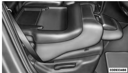 JEEP Grand Cherokee WK2 Phase 2 (2013-2017) - Siège passager avant rabattable à plat – selon l'équipement - 1