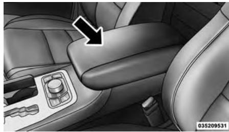 JEEP Grand Cherokee WK2 Phase 2 (2013-2017) - Caractéristiques de la console - 1