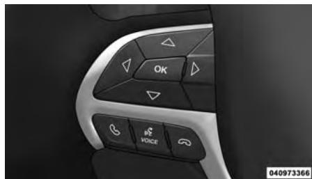 JEEP Grand Cherokee WK2 Phase 2 (2013-2017) - ÉCRAN D'INFORMATION DU CONDUCTEUR (DID) - 2