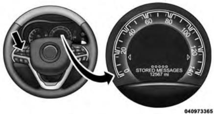 JEEP Grand Cherokee WK2 Phase 2 (2013-2017) - ÉCRAN D'INFORMATION DU CONDUCTEUR (DID) - 1