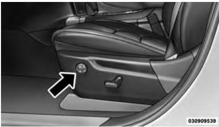 JEEP Grand Cherokee WK2 Phase 2 (2013-2017) - Support lombaire à réglage électrique – selon l'équipement - 1