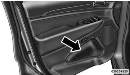 JEEP Grand Cherokee WK2 Phase 2 (2013-2017) - Rangement de portes - 1