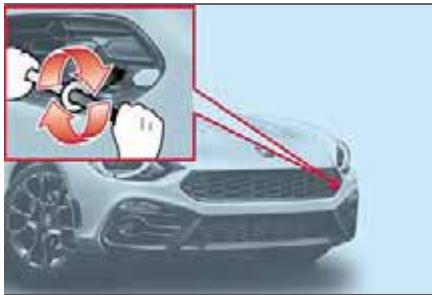 Abarth 124 Spider (2015-2019) - FIXATION DES CROCHETS DE REMORQUAGE - 4