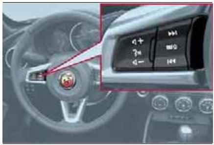 Abarth 124 Spider (2015-2019) - COMMANDES AU VOLANT - 1