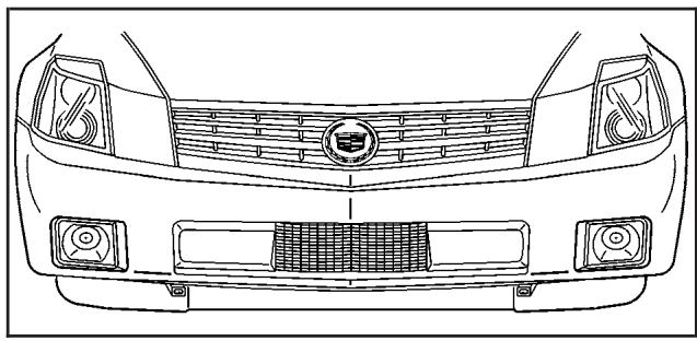 CADILLAC XLR (2006) - Réglage de la portée des phares - 1