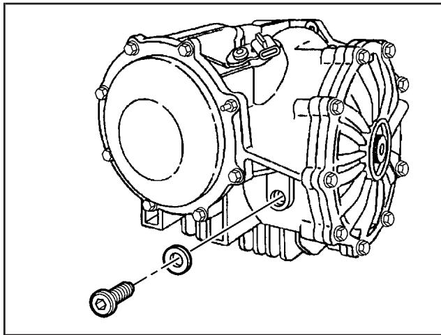 CADILLAC XLR (2006) - Vérification du niveau de lubricant - 1