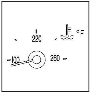 CADILLAC XLRV (2006) - Indicateur de température du liquide de refroidissement du moteur - 1
