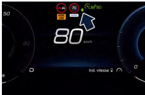 Maserati Grecale (2022) - Acceptation/refus de la vitesse proposée - 2