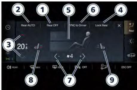 Maserati Grecale (2022) - Commande de la climatisation arrêté par le conducteur - 1