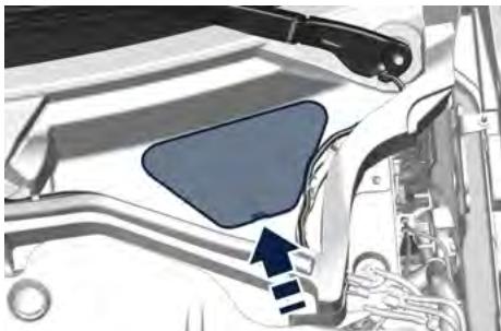 Maserati Grecale (2022) - Contrôle du niveau de liquide de freins - 1