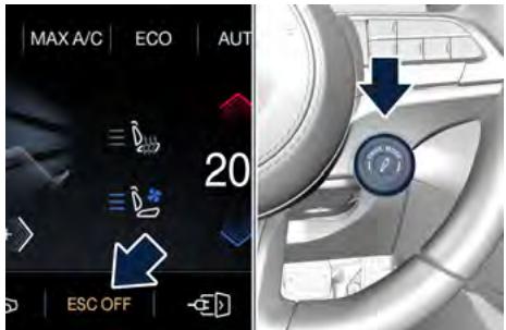 Maserati Grecale (2022) - Mode ESC OFF (ESC hors fonction) - 2