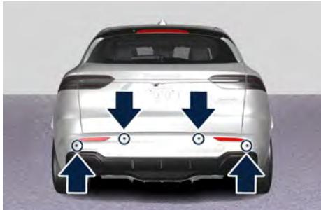 Maserati Grecale (2022) - Capeurs d'aide au stationnement - 1