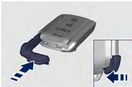 Maserati Grecale (2022) - Enlever la Clé d'urgence de la Telekomande - 2