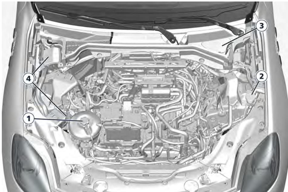 Maserati Grecale (2022) - Composants de l'entretien - 1