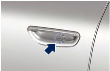 Maserati Grecale (2022) - Verrouillage de porte manuel depuis l'extérieur - 1