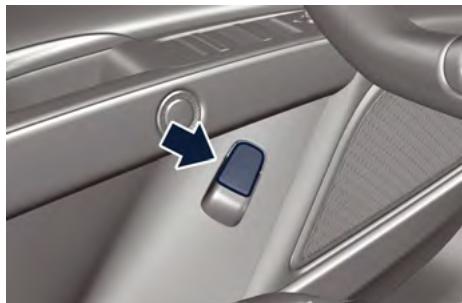 Maserati Grecale (2022) - Ouverture de porte de l'intérieur - batterie déchargee - 2