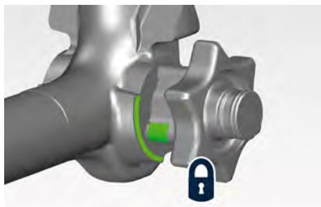 Maserati Grecale (2022) - Installation du triangle d'attelage   Installer le triangle d'attelage - 3