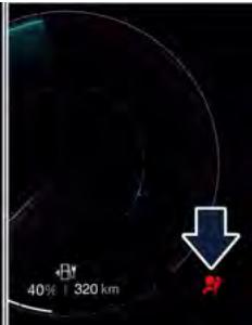 Maserati Grecale (2022) - Témoin d'airbag (NON valable pour le marché taiwanais) - 2