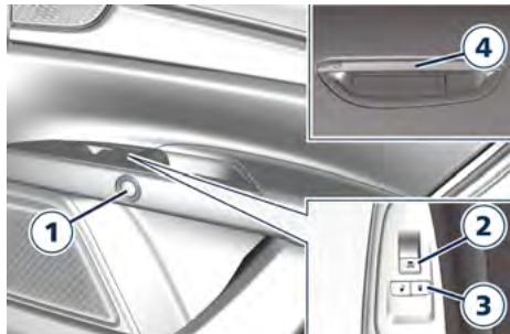 Maserati Grecale (2022) - Sur les portes arrriere - 1