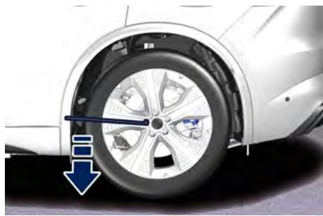 Maserati Grecale (2022) - Installation de la roue de secours compacte - 1