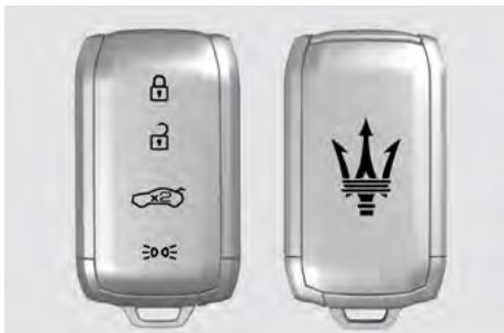 Maserati Grecale (2022) - Fonctionnement de la télécommande - 1