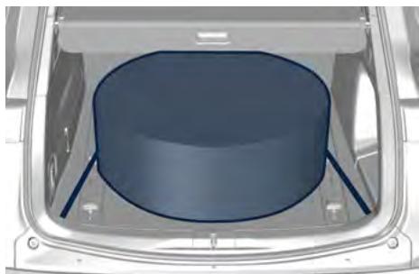 Maserati Grecale (2022) - Pour remplaçer une roue standard avec un pneu réparé ou de remplacement - 2