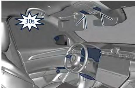 Maserati Grecale (2022) - d'allumage est déplaced en position STOP. - 2