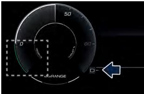 Maserati Grecale (2022) - Palette de niveau eCoasting - 2